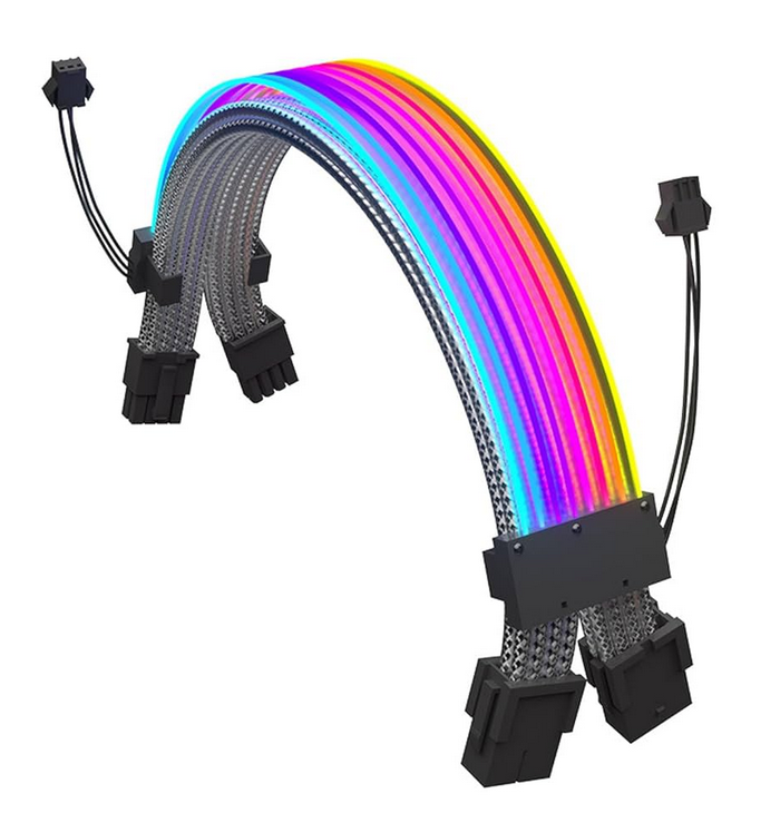 Heavy duty outdoor gaming cable kit HDMI USB-C